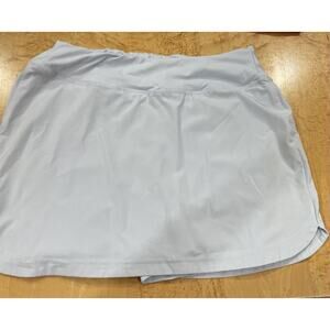 Life Integrity Earth LIVE Women's Light Gray Hiking Skort Tennis Skirt, Size L